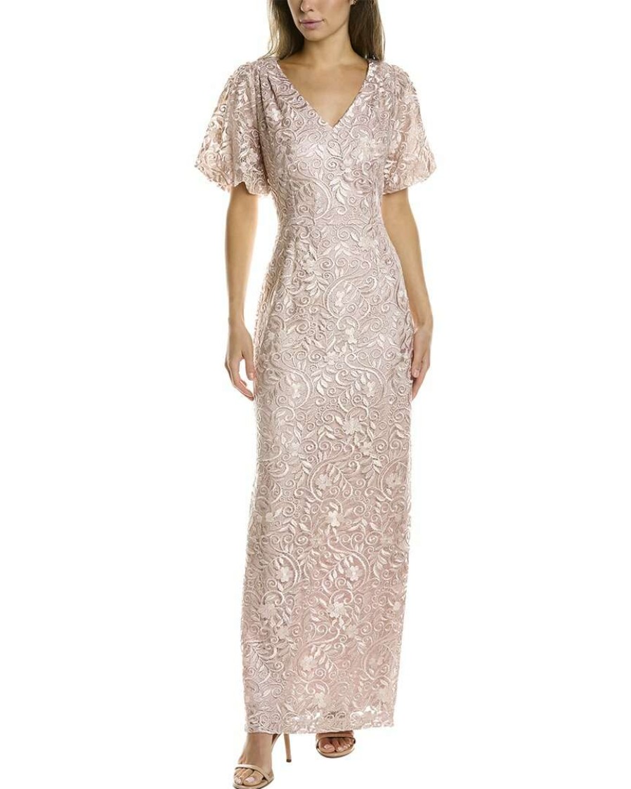 Clothing * | Women Js Collections River Gown Pink