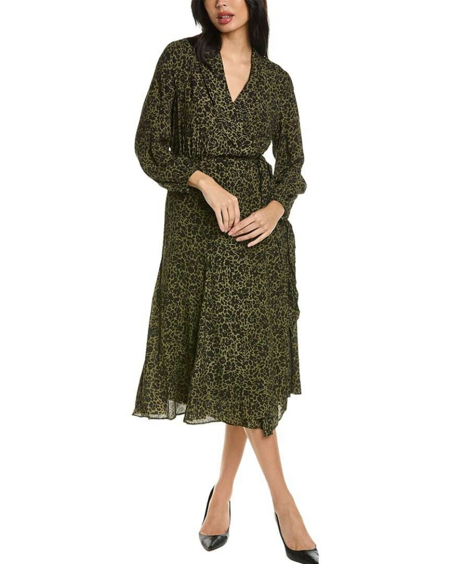 Clothing * | Women Hutch Kenny Wrap Dress Green