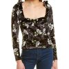 Clothing * | Women Hutch Daphne Top Black