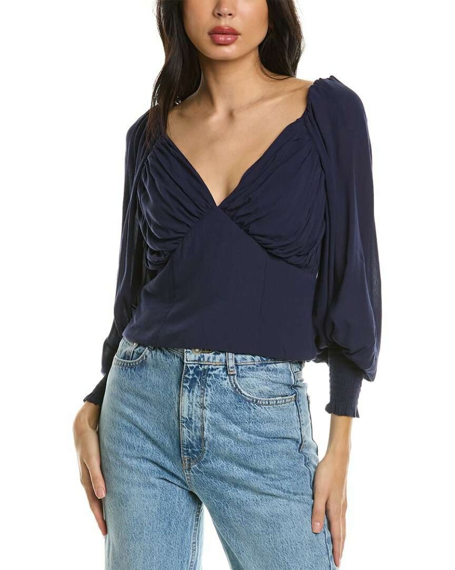 Clothing * | Women Hutch Reni Top Blue