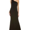 Clothing * | Women Js Collections Lilah Bow Mermaid Gown Black