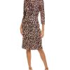 Clothing * | Women Js Collections Kelly Sheath Dress Gold