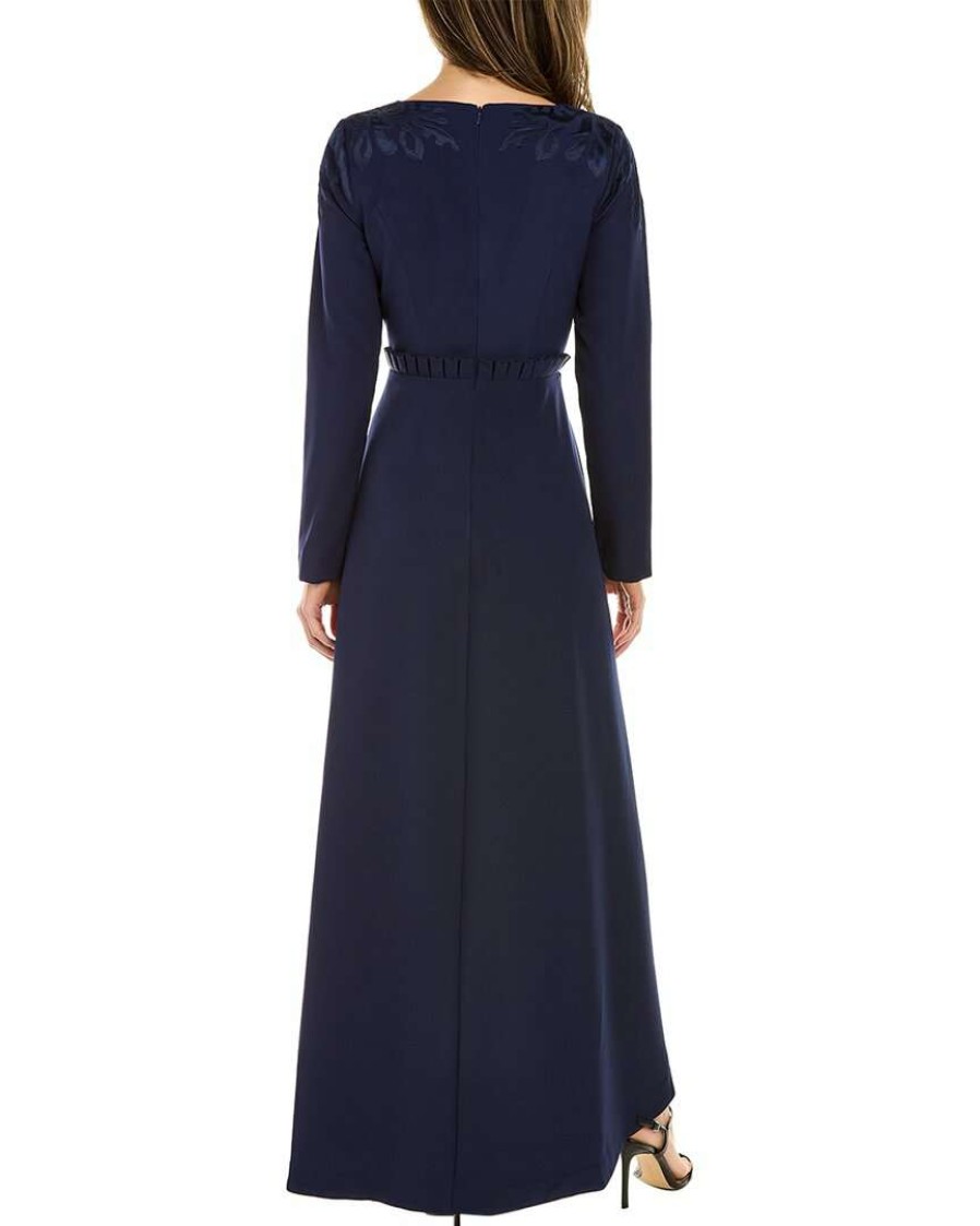 Clothing * | Women Js Collections Akala Gown Blue