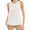 Clothing * | Women Peserico Silk-Blend Top Brown