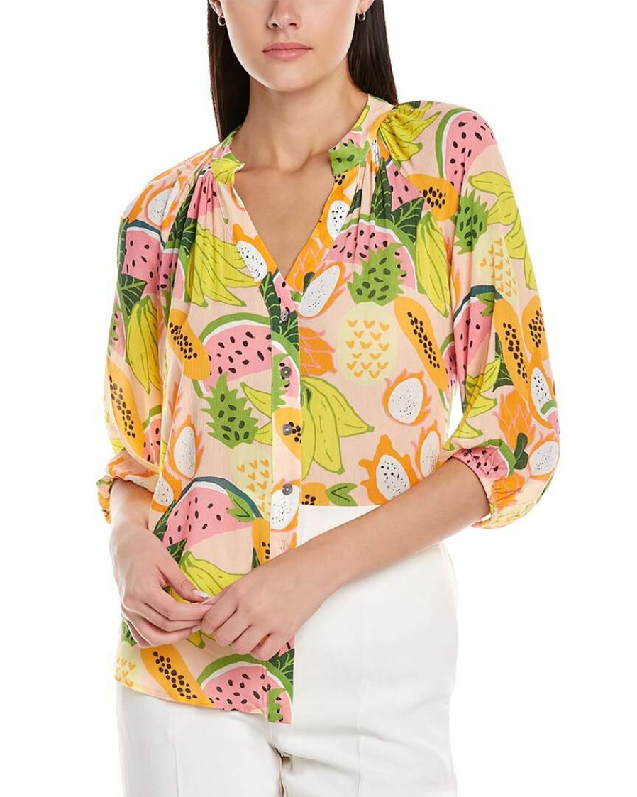 Clothing * | Women Hutch Blouse Yellow