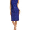 Clothing * | Women Js Collections Sydney Sheath Dress Blue