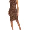 Clothing * | Women Js Collections Aida Dress Brown