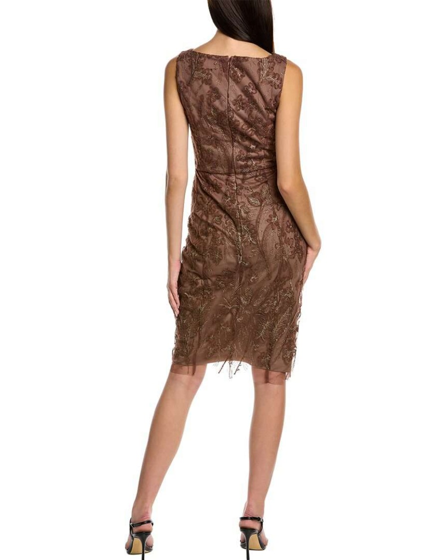 Clothing * | Women Js Collections Aida Dress Brown