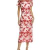 Clothing * | Women Js Collections Denise Midi Dress Pink