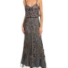 Clothing * | Js Collections Women Js Collection Embroidered Gown Black