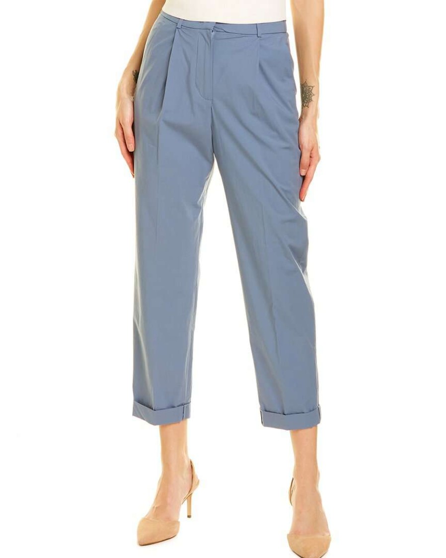 Clothing * | Women Peserico Donna Pant Blue