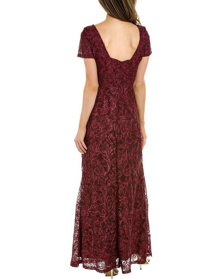 Clothing * | Women Js Collections Jolene Gown Red