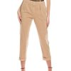 Clothing * | Women Peserico Paperbag Pant Brown