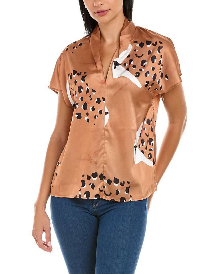 Clothing * | Women Hutch Kalley Top Orange