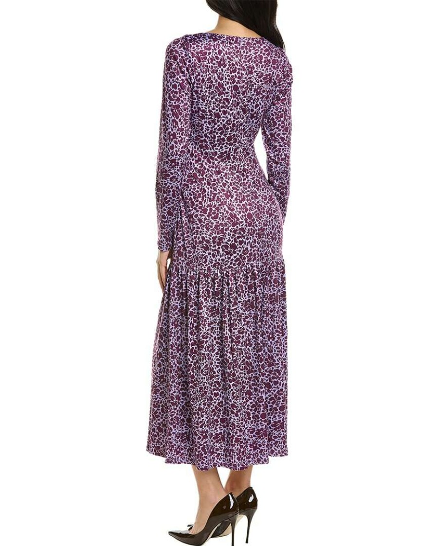 Clothing * | Women Hutch Chase Midi Dress Purple