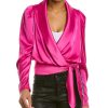 Clothing * | Women Hutch Pace Ruffle Top Pink