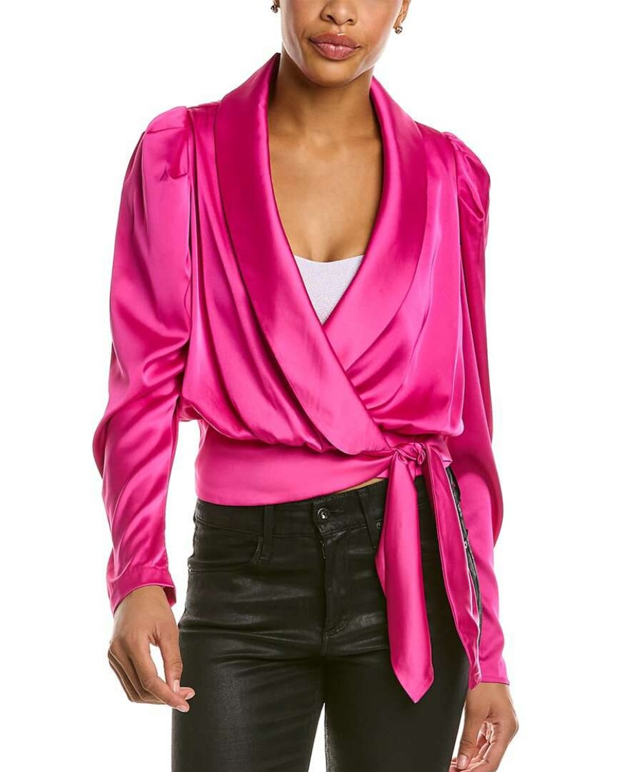 Clothing * | Women Hutch Pace Ruffle Top Pink