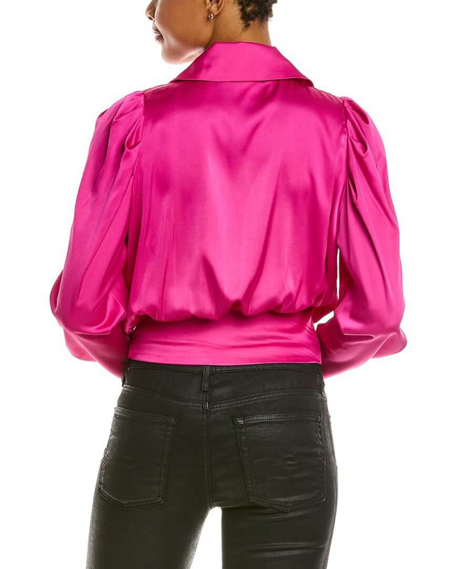 Clothing * | Women Hutch Pace Ruffle Top Pink