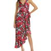 Clothing * | Women Hutch Tansy Wrap Dress Red