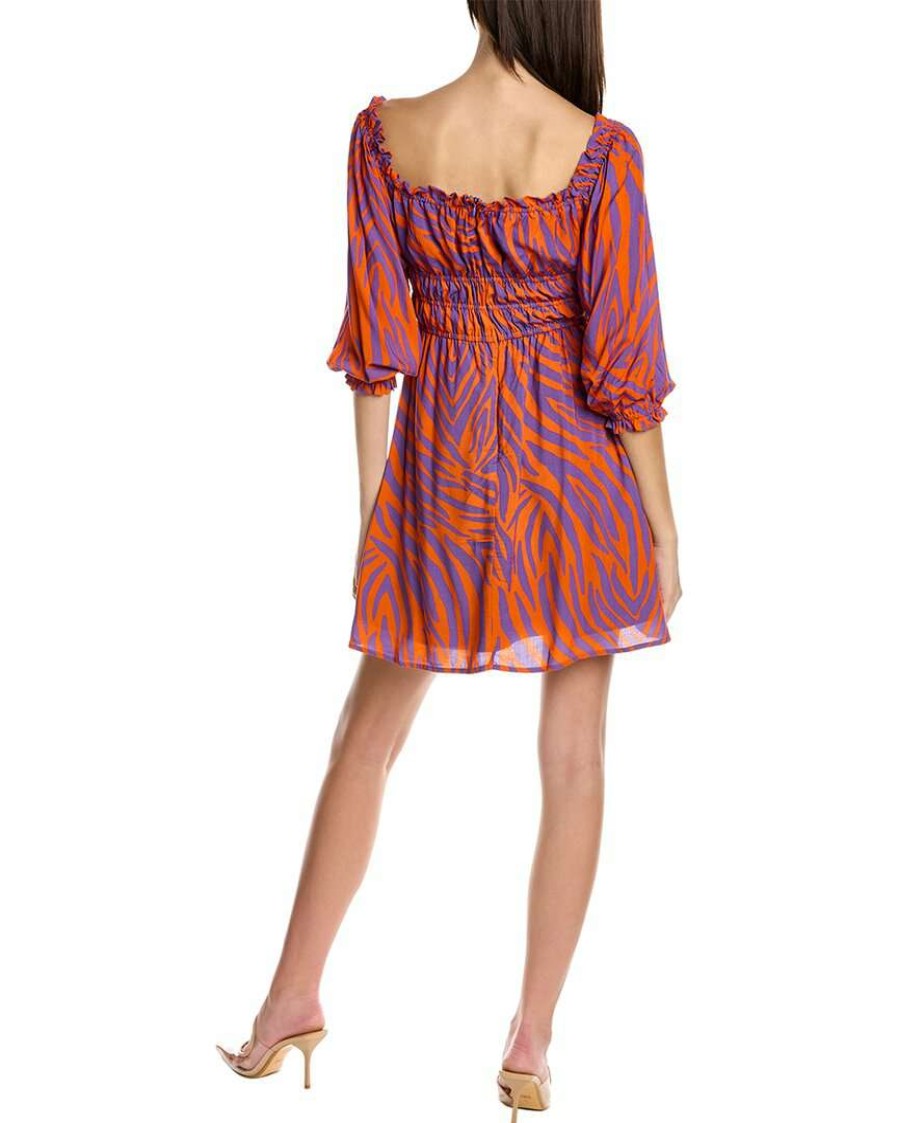 Clothing * | Women Hutch Mini Dress Orange