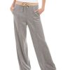 Clothing * | Women Peserico Slim Cut Wool-Blend Trouser Grey