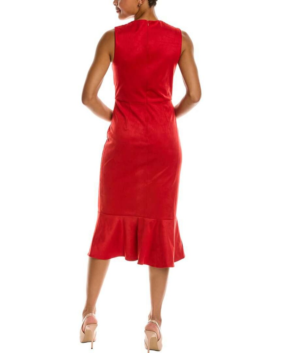 Clothing * | Women Hutch Mackie Midi Dress Red