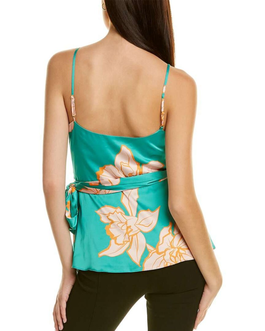 Clothing * | Women Hutch Wrap Tank Green