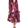 Clothing * | Women Hutch Alto Wrap Dress Purple