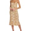 Clothing * | Women Hutch Jolie Midi Dress Brown