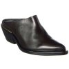 Shoes * | Women Peserico Leather Bootie Black