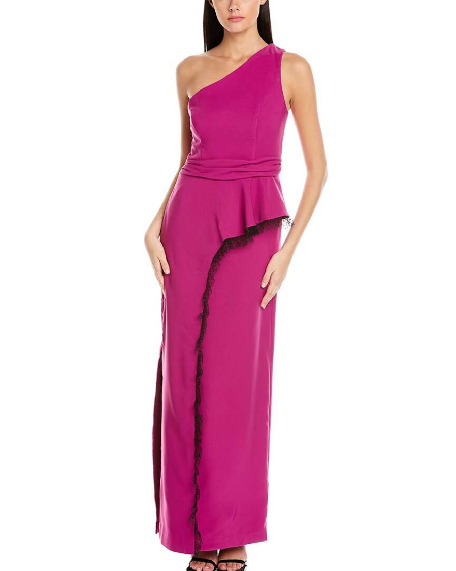 Clothing * | Women Js Collections Hayley Maxi Dress Purple