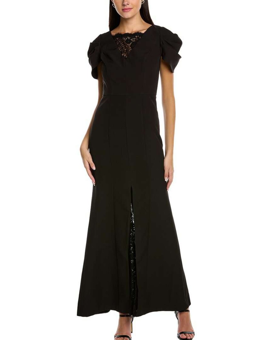 Clothing * | Women Js Collections Jamila Gown Black