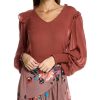 Clothing * | Women Hutch Benny Top Brown