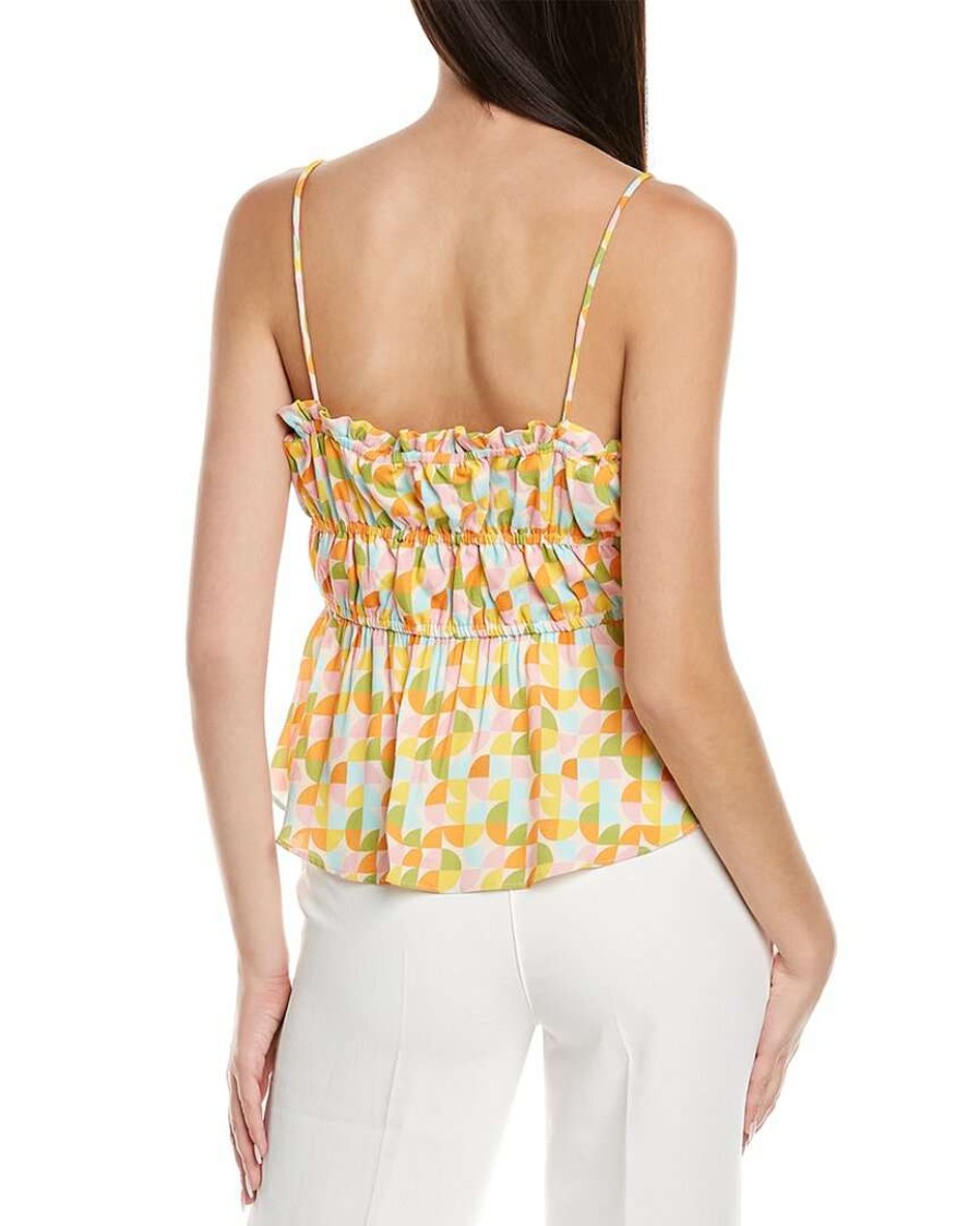 Clothing * | Women Hutch Tie-Front Tank Yellow