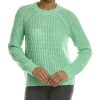 Clothing * | Women Peserico Crewneck Alpaca & Wool-Blend Sweater Green