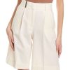 Clothing * | Women Peserico Wool-Blend Bermuda Short White