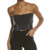 Clothing * | Women Peserico Wool, Silk & Cashmere-Blend Tube Top Grey