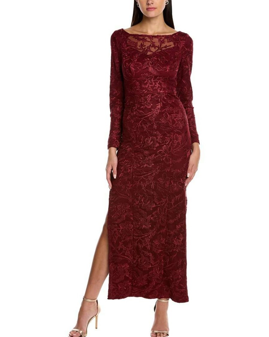 Clothing * | Women Js Collections Collette Gown Red