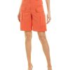 Clothing * | Women Peserico High-Waist Short Red