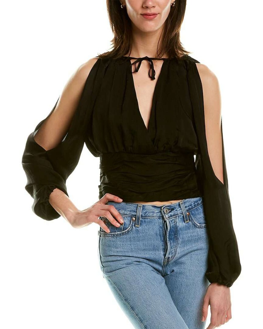 Clothing * | Women Hutch Jude Top Black